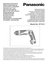 Panasonic EY7411 Bruksanvisning