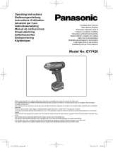 Panasonic EY7420 Bruksanvisning
