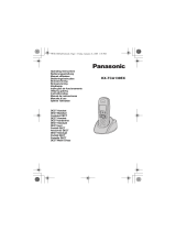 Panasonic kx-tca130 Bruksanvisning