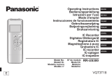 Panasonic RR-US300 Bruksanvisning