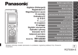 Panasonic RRUS510 Bruksanvisning