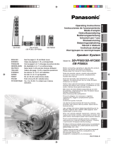 Panasonic SBAFC800 Bruksanvisningar