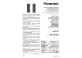 Panasonic SB-HS100 Bruksanvisning