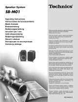 Technics SB-M01 Bruksanvisning