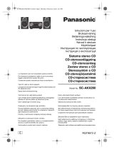 Panasonic SC-AKX200E-K Användarmanual