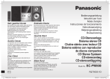 Panasonic SCPM500EG Bruksanvisning