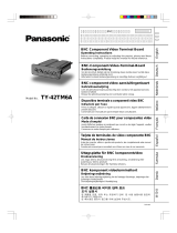 Panasonic TY42TM6A Bruksanvisningar