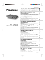 Panasonic TY-42TM6G Bruksanvisningar