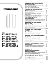 Panasonic TY-SP37P4-K Bruksanvisningar