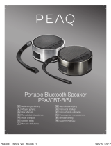 PEAQ PPA30BT - Portable Bluetooth Speaker Bruksanvisning