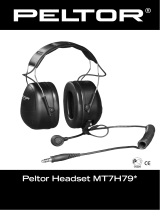 Peltor MT7H79A-09 Användarmanual