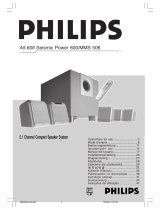 Philips 600/MMS 506 Användarmanual