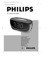 Philips AJ 3380 Användarmanual