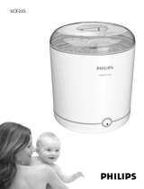 Philips-Avent Electric Steamer SCF225 Användarmanual