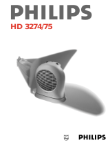 Philips Fan HD 3274/75 Användarmanual
