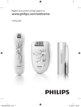 Philips SatinSoft HP6540 Användarmanual