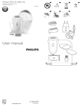 Philips HP6553 Användarmanual