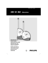 Philips SBCSC362 Användarmanual