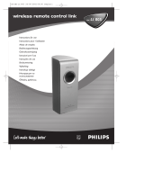 Philips SBCLI805/05 Användarmanual