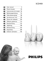 Philips Analogue baby monitor SCD450/79 Användarmanual