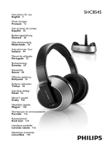 Philips Wireless HiFi Headphone Användarmanual