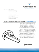 Plantronics Explorer 370 Bruksanvisning