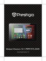 Prestigio MultiPad 4 Quantum 10.1" 8Gb Wi-Fi Blue(PMP5101C) Användarmanual