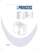 Princess 142700 Galaxy Toaster Bruksanvisning