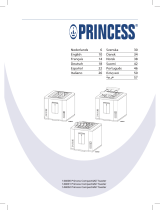 Princess 144000 Compact-4-All Toaster Bruksanvisning