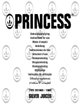 Princess 201963 Bruksanvisning