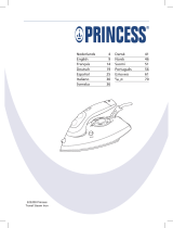 Princess 322200 Travel Steam Iron Bruksanvisning