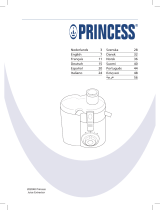 Princess JUICE EXTRACTOR Specifikation