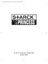 Princess Starck 3-in-1 Curling Iron Set Bruksanvisningar