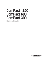 Profoto ComPact 300 Användarmanual