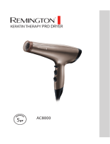 Remington AC8000 Bruksanvisning