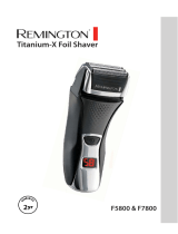 Remington Titanium-X Bruksanvisning