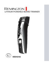 Remington MB4040 Användarmanual