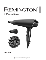 Remington Proluxe Midnight Edition AC9140B Användarmanual