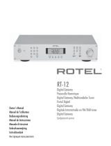 Rotel RT-12 Bruksanvisning