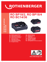 Rothenberger Battery charger RO BC14/36 Användarmanual