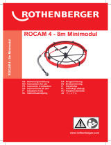 Rothenberger Minimodule ROCAM 4 Plus 8m Användarmanual
