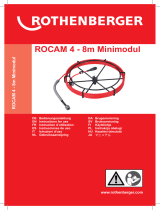 Rothenberger ROCAM 4 Användarmanual