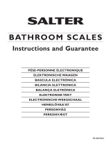 Salter 9018s Användarmanual