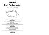 Salter Housewares Body Fat Computer Användarmanual