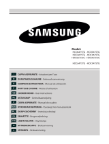 Samsung HDC6475TG Användarmanual