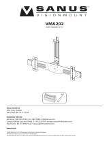 Sanus Systems VisionMount VMA202 Bruksanvisning