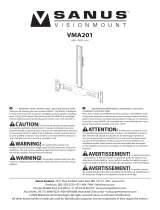 Sanus Systems VMA201 Användarmanual