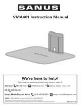 Sanus VMA401 Installationsguide
