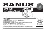 Sanus Systems VMF408 Användarmanual