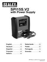 Schumacher Sealey SPI15S.V2 with Power Supply Bruksanvisning